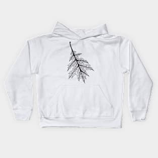 Veined leaf Kids Hoodie